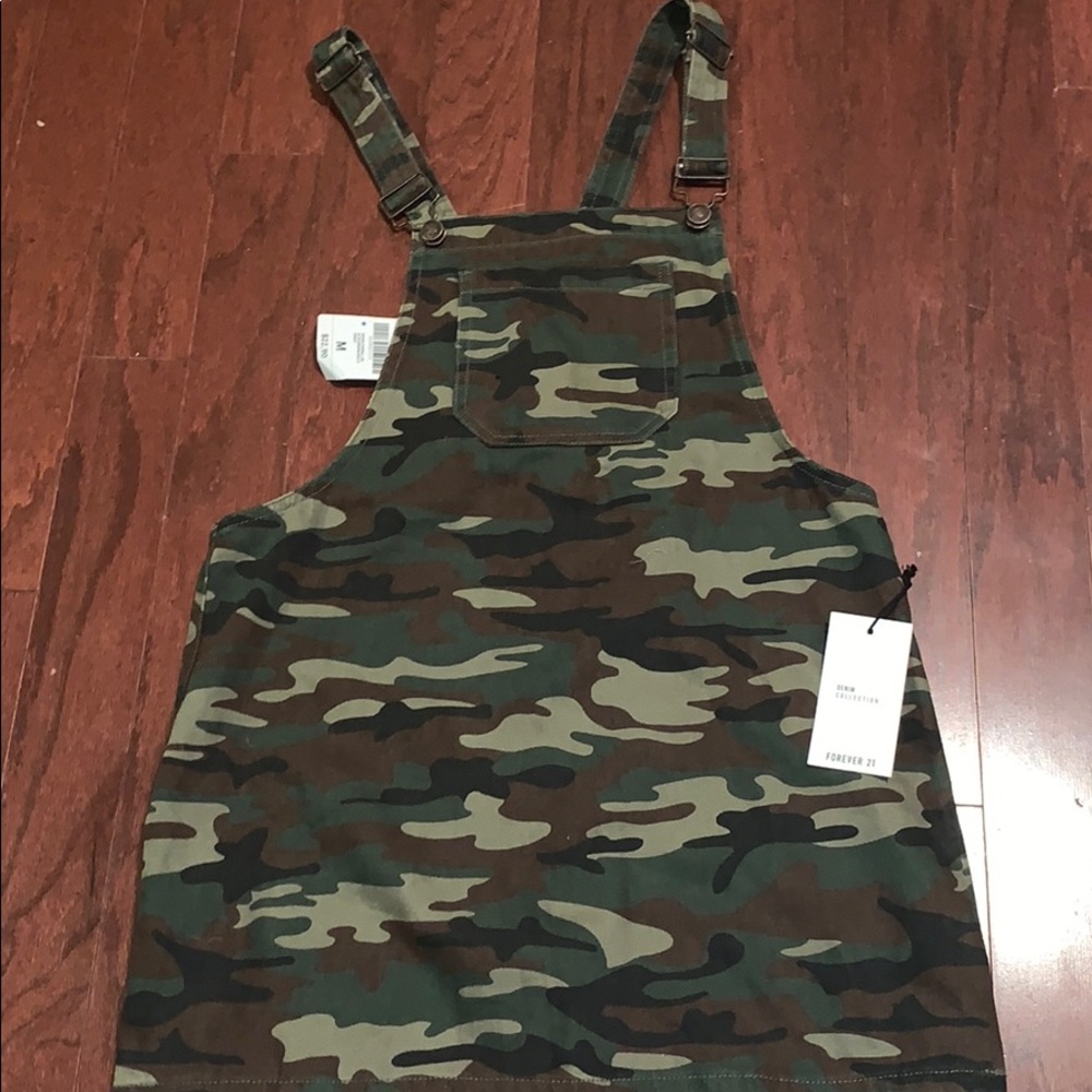 Camo Overall Dress